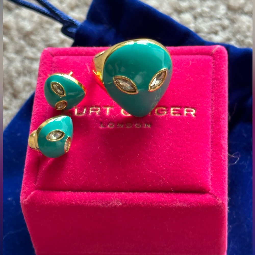 Kurt Geiger Set - Ring - Earrings